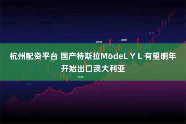 杭州配资平台 国产特斯拉ModeL Y L 有望明年开始出口澳大利亚
